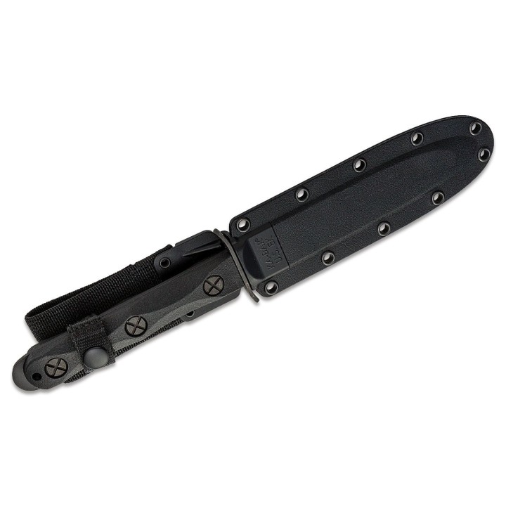 Couteau de Combat Ka-Bar Commando Model 4 Lame Acier Carbone 1095 Manche GFN Etui Celcon Made In USA EK44 - Livraison Gratuite