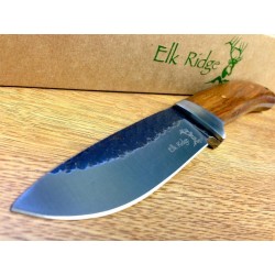 Couteau de Chasse Elk RIdge Lame Forgée en acier 440 Manche Bois ER268 - Livraison Gratuite