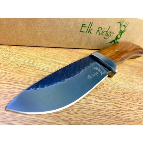 Couteau de Chasse Elk RIdge Lame Forgée en acier 440 Manche Bois ER268 - Livraison Gratuite