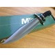 Couteau de Chasse Tactical MTech Sub-Hilt Bowie Acier 440 Manche Bois MT2004 - Livraison Gratuite