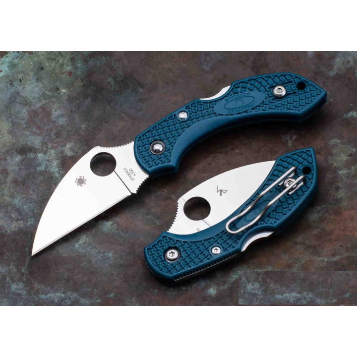 Couteau Spyderco Dragonfly 2 K390 Manche FRN Lame Acier K390 Lockback Clip Japan SC28FP2WK390 - Livraison Gratuite