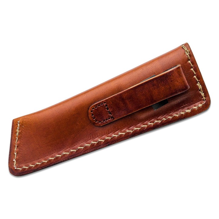 Couteau Ontario RAT-3 Caper Lame Acier Carbone Manche Micarta Etui Cuir Made In USA ON8663 - Livraison Gratuite