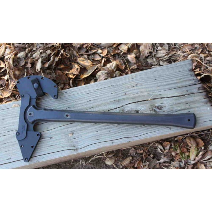 Tomahawk Cold Steel Trench Hawk Lame Acier 1055 Forgée Manche Polypropylene Etui Secure-Ex CS90PTH - Livraison Gratuite