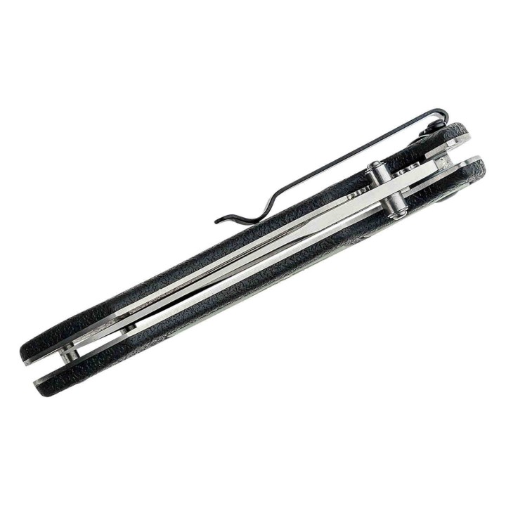 Couteau Pliant Schrade Old Timer Trail Boss Lame Acier 8Cr13MoV Manche TPE Linerlock Clip SCH1137147 - Livraison Gratuite