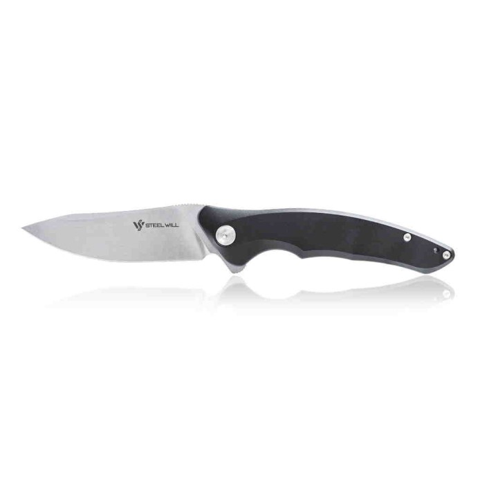 Couteau Steel Will Spica F44-01 Lame Acier 154CM Manche Aluminium IKBS Linerlock Clip SMGF4401 - Livraison Gratuite