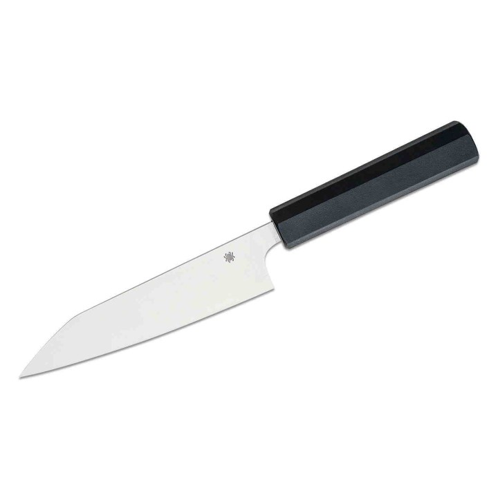 Couteau Spyderco Minarai Series Funayuki Lame Acier CTS-BD1N Manche Polypropylene Made In Japan SCK16PBK - Livraison Gratuite