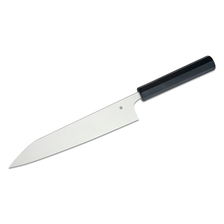 Couteau Spyderco Minarai Series Gyuto Lame Acier CTS-BD1N Manche Polypropylene Made In Japan SCK19PBK - Livraison Gratuite