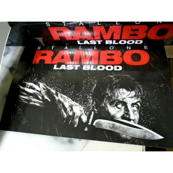 Couteau United Cutlery Rambo Last Blood Bowie Lame Acier 7Cr17 Manche Micarta Etui Cuir UC3461 - Livraison Gratuite