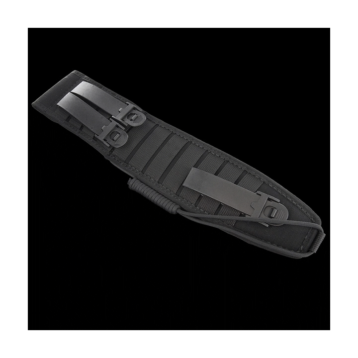 EX0485BLK Extrema Ratio AMF Fixed Blade Black N690 Blade Forprene Handle Cordura Sheath Italy - Livraison Gratuite