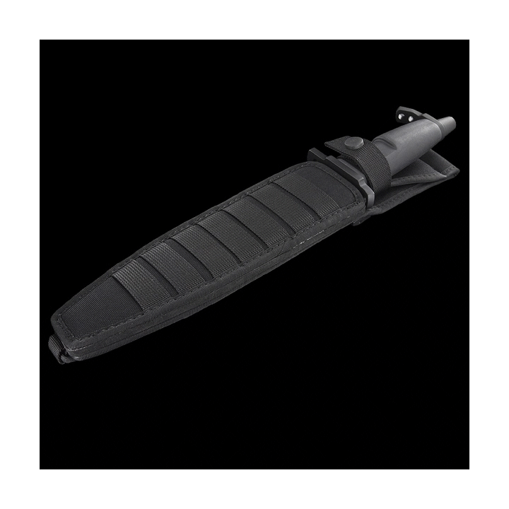 EX0485BLK Extrema Ratio AMF Fixed Blade Black N690 Blade Forprene Handle Cordura Sheath Italy - Livraison Gratuite