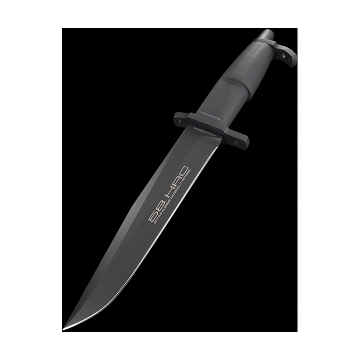 EX0485BLK Extrema Ratio AMF Fixed Blade Black N690 Blade Forprene Handle Cordura Sheath Italy - Livraison Gratuite