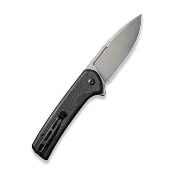 Couteau CIVIVI Conspirator Black Manche Micarta Lame Acier Nitro-V IKBS Button Lock Clip CIVC210061 - Livraison Gratuite