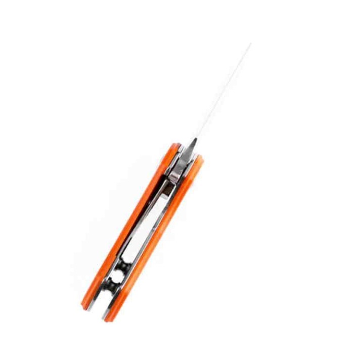 Couteau Kansept Mini Korvid Orange Manche G10 Lame Acier 154CM Linerlock KT3030A6 - Livraison Gratuite