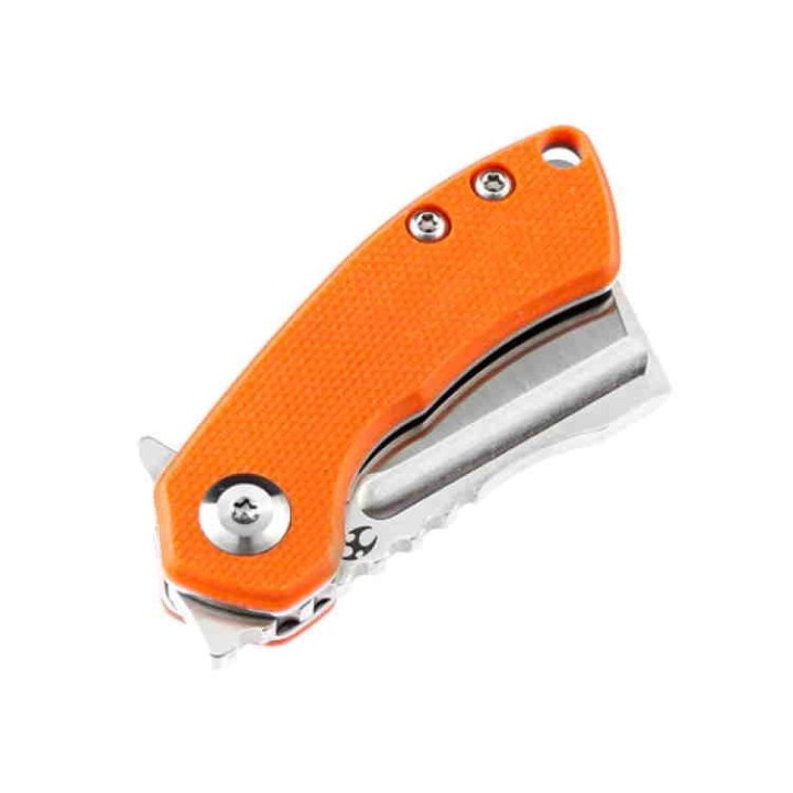 Couteau Kansept Mini Korvid Orange Manche G10 Lame Acier 154CM Linerlock KT3030A6 - Livraison Gratuite