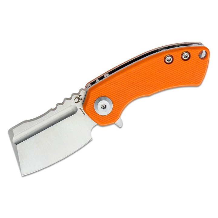 Couteau Kansept Mini Korvid Orange Manche G10 Lame Acier 154CM Linerlock KT3030A6 - Livraison Gratuite
