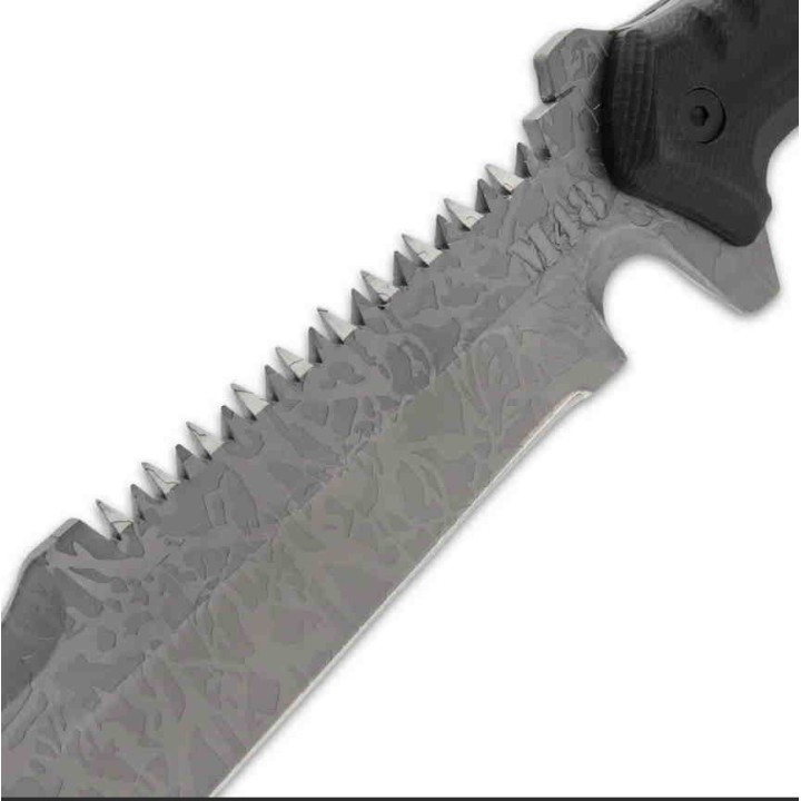 Couteau de Combat United Cutlery M48 OPS Combat Machete Gen II Lame Acier 3Cr13 Etui Nylon UC3488 - Livraison Gratuite