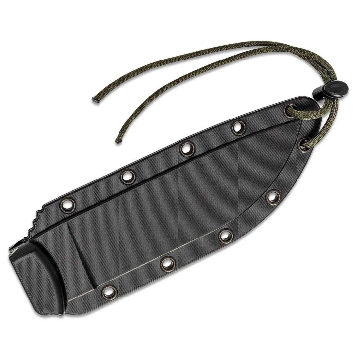 Couteau Esee Model 6 Lame Acier Carbone 1095 Manche Micarta Etui Kydex Made In USA ES6STG - LIVRAISON GRATUITE