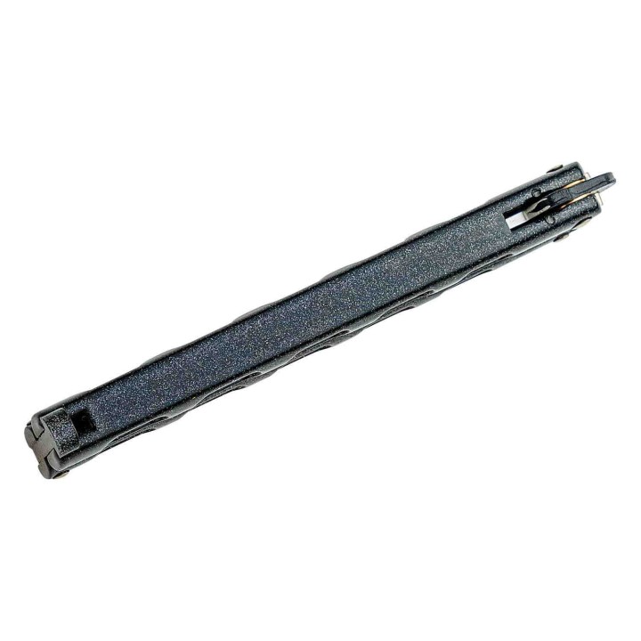 Couteau Papillon Balisong Butterfly Bear & Son Galaxy Carbon 1095 Manche Acier Made USA BC115GX - Livraison Gratuite