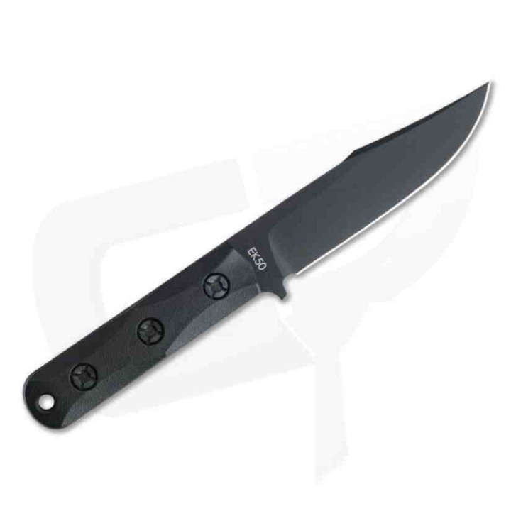 Couteau Kabar EK Commando Short Clip Point lame Acier Carbone 1095 Manche & Etui Polymère Made USA EK50 - Livraison Gratuite
