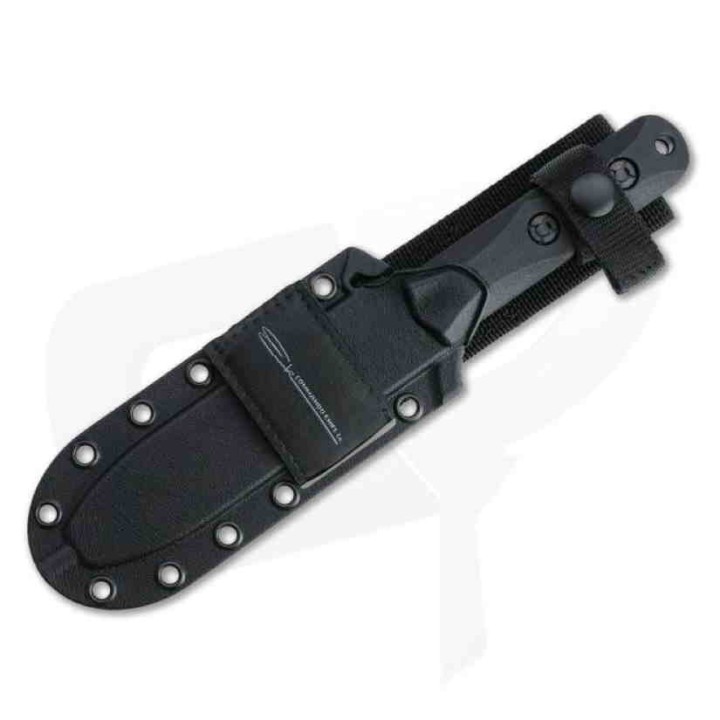 Couteau Kabar EK Commando Short Clip Point lame Acier Carbone 1095 Manche & Etui Polymère Made USA EK50 - Livraison Gratuite