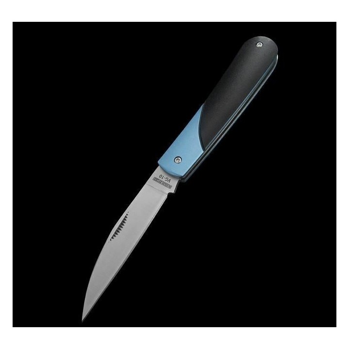 Couteau Rough Ryder Wharncliffe Lame Acier VG10 Manche Aluminium RR2202 - Livraison Gratuite