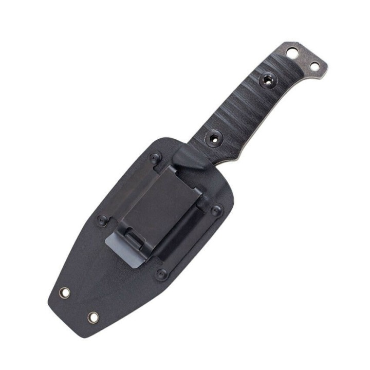 Couteau Tactical UZI Shomer Lame Acier Inox Manche G10 Etui Kydex UZKFXB009 - Livraison Gratuite