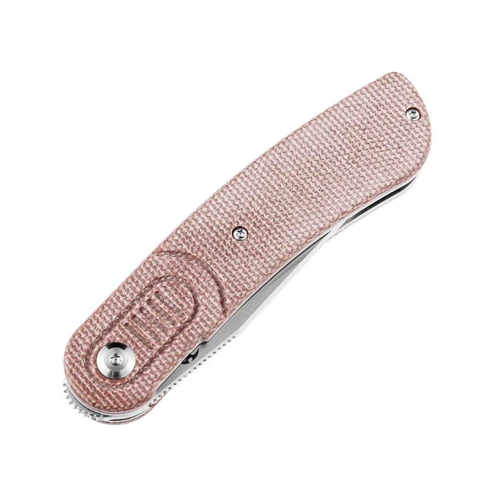 Couteau Kansept Reverie Brown Manche Micarta Lame Acier 154CM IKBS Linerlock Clip KT2025A6 - Livraison Gratuite