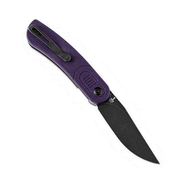 Couteau Kansept Reverie Purple Manche Purple G10 Lame Acier 154CM IKBS Linerlock Clip KT2025A5 - Livraison Gratuite