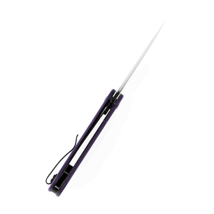 Couteau Kansept Reverie Purple Manche Purple G10 Lame Acier 154CM IKBS Linerlock Clip KT2025A5 - Livraison Gratuite