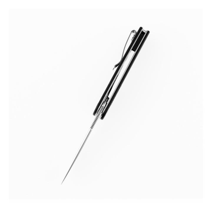 Couteau Kansept Reverie Black Manche G10 Lame Acier 154CM IKBS Linerlock Clip KT2025A1 - Livraison Gratuite