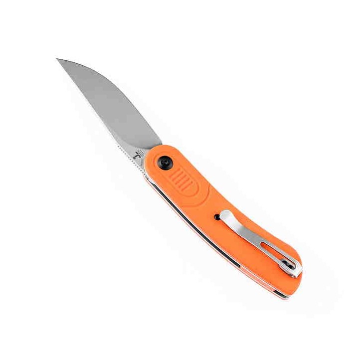 Couteau Kansept Reverie Orange Manche G10 Lame Acier 154CM IKBS Linerlock Clip KT2025A3 - Livraison Gratuite
