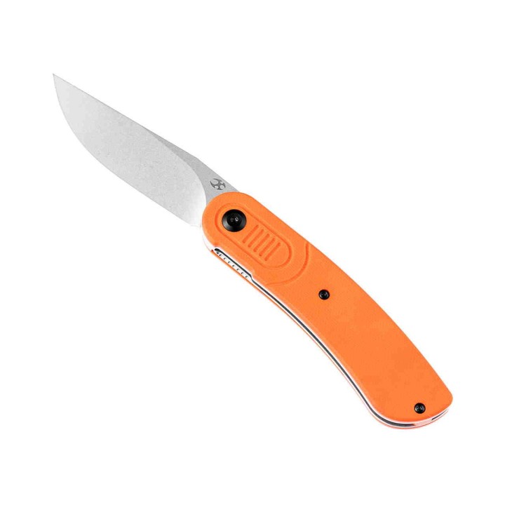 Couteau Kansept Reverie Orange Manche G10 Lame Acier 154CM IKBS Linerlock Clip KT2025A3 - Livraison Gratuite