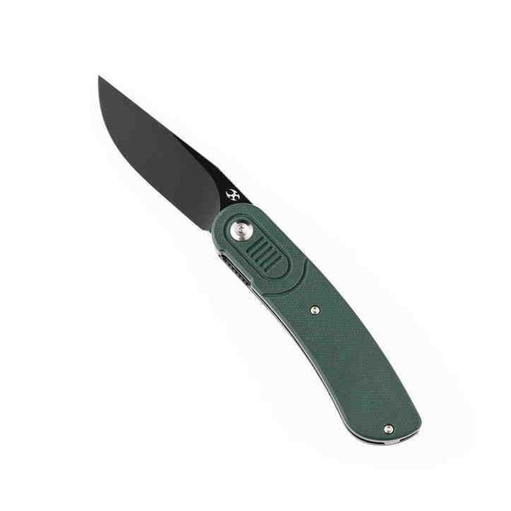 Couteau Kansept Reverie Green Manche G10 Lame Acier 154CM IKBS Linerlock Clip KT2025A2 - Livraison Gratuite