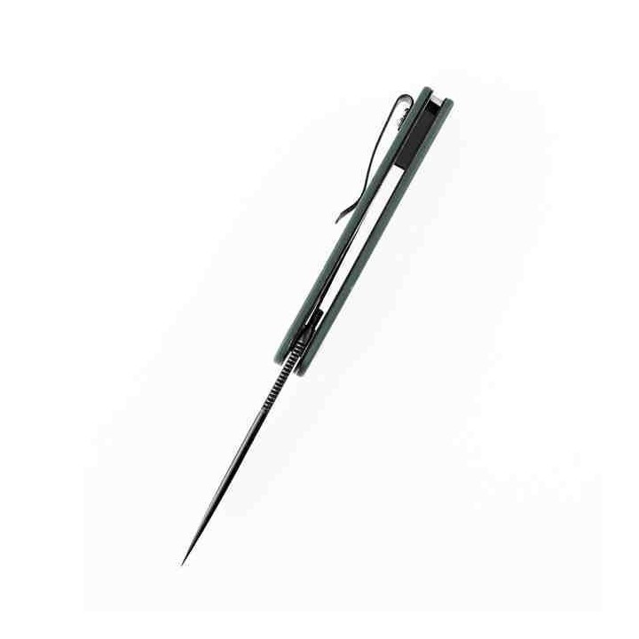 Couteau Kansept Reverie Green Manche G10 Lame Acier 154CM IKBS Linerlock Clip KT2025A2 - Livraison Gratuite