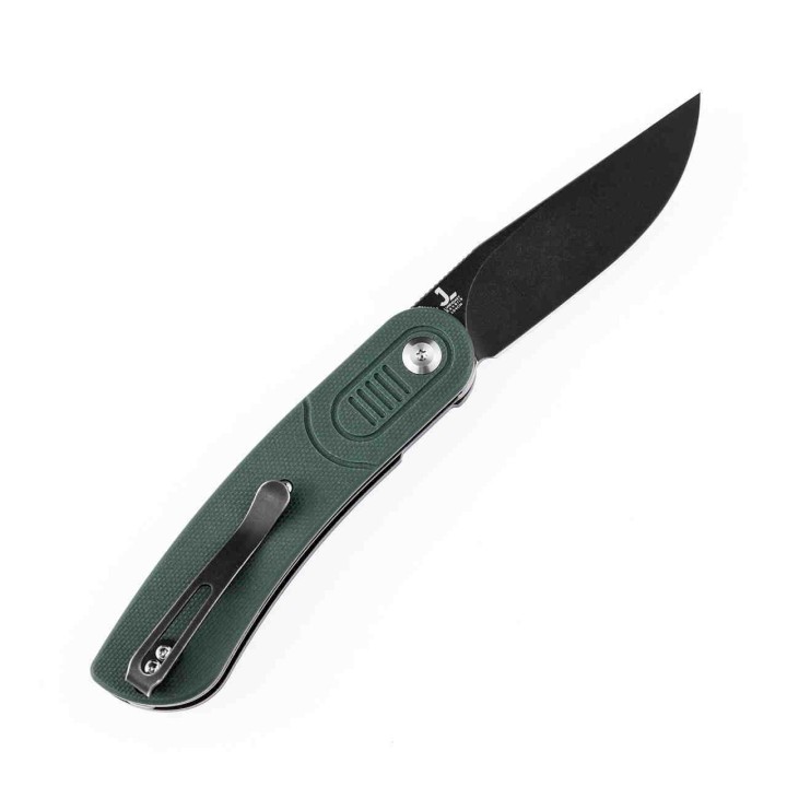 Couteau Kansept Reverie Green Manche G10 Lame Acier 154CM IKBS Linerlock Clip KT2025A2 - Livraison Gratuite
