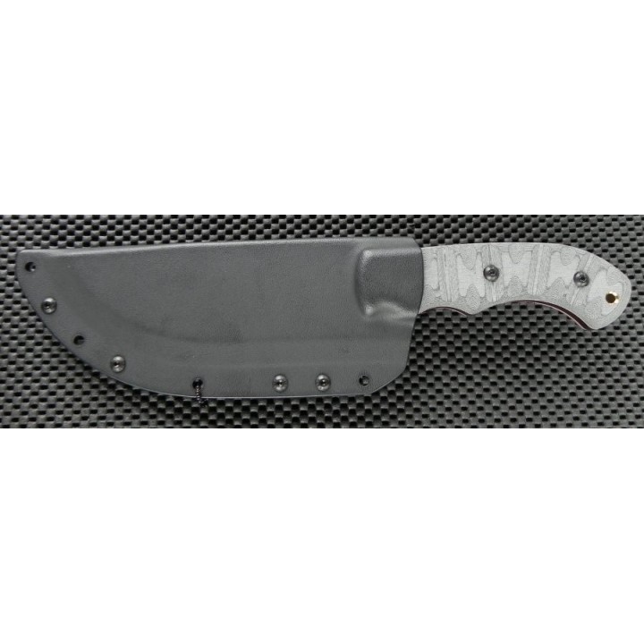 Couteau De Survie Tops Tom Brown Tracker Carbone 1095 Manche Micarta Etui Kydex Made In USA TPTBT010RMT - Livraison Gratuite