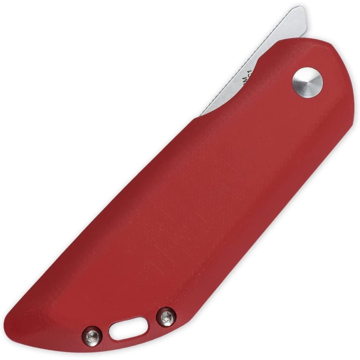 Couteau Kizer Comfort Red Lame Acier 154CM Manche G10 Linerlock Clip KIV4559C1 - Livraison Gratuite