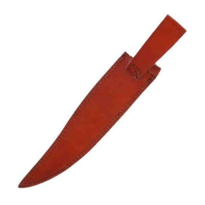 Couteau Rough Ryder Vaquero Mexican Lame Acier Inox Manche Bois de Cerf Etui Cuir RR2249 - Livraison Gratuite