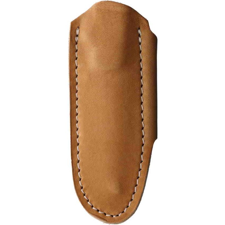 BRAD35SF104 Couteau Bradford Guardian 3.5 Sheepsfoot Nat Lame Acier N690 Etui Cuir USA - Livraison Gratuite