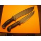 Buschraft Couteau de Survie Machette Kershaw Camp 10 Lame Carbone KS1077 - Livraison Gratuite