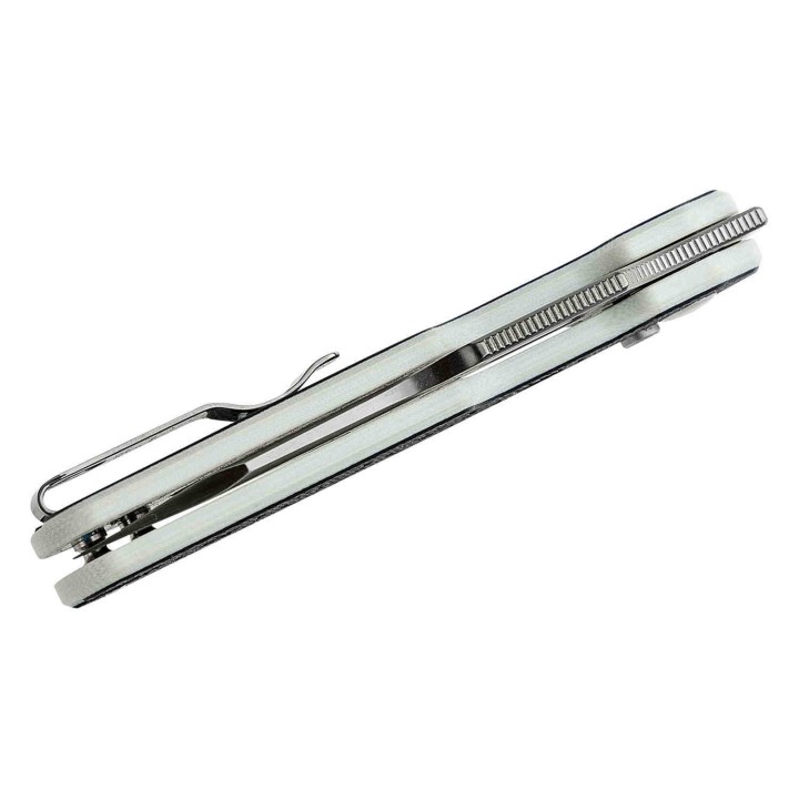 Couteau Kizer Cutlery Cormorant Button Lock Acier S35VN Manche G10 IKBS Clip KI4562A3 - Livraison Gratuite