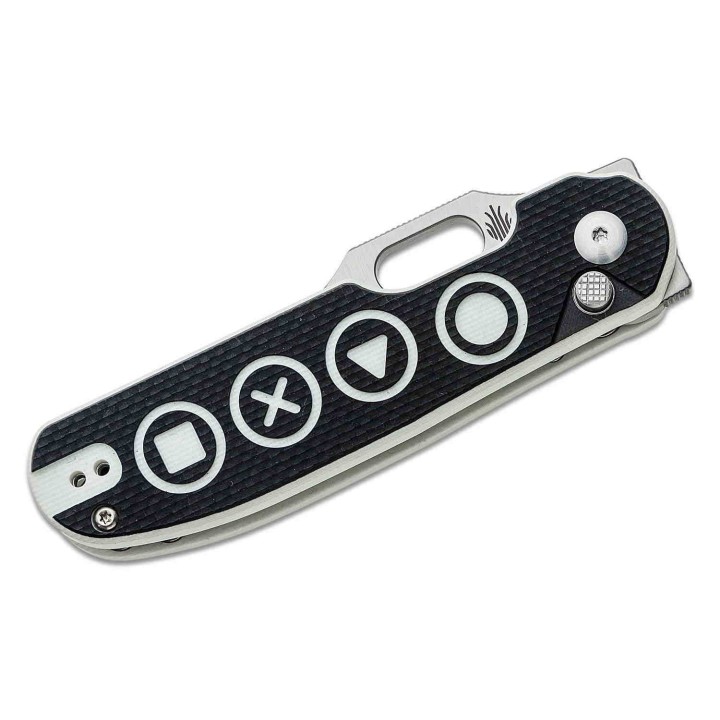 Couteau Kizer Cutlery Cormorant Button Lock Acier S35VN Manche G10 IKBS Clip KI4562A3 - Livraison Gratuite