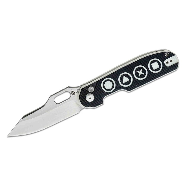Couteau Kizer Cutlery Cormorant Button Lock Acier S35VN Manche G10 IKBS Clip KI4562A3 - Livraison Gratuite