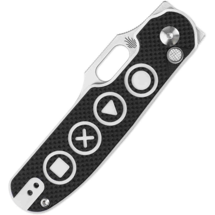 Couteau Kizer Cutlery Cormorant Button Lock Acier S35VN Manche G10 IKBS Clip KI4562A3 - Livraison Gratuite