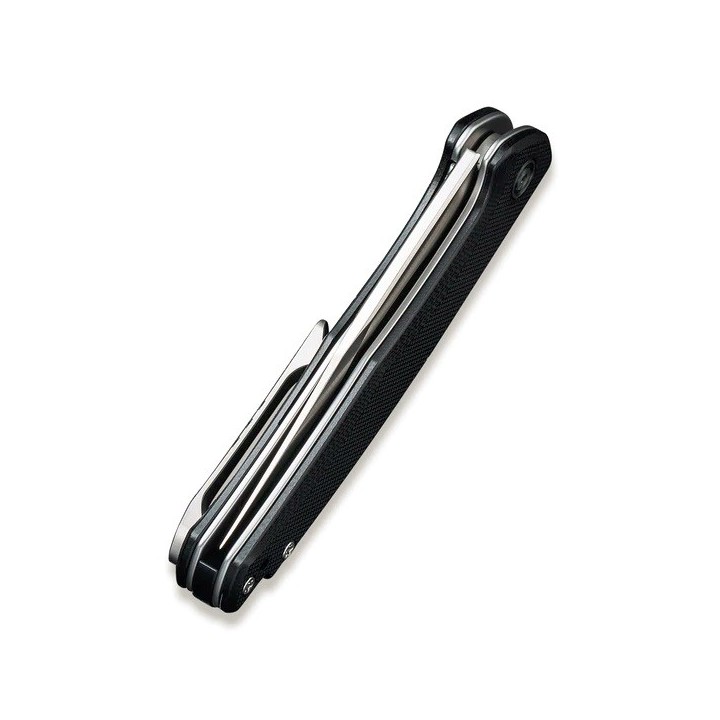 Couteau CIVIVI Mini Sandbar Black Lame Acier Nitro-V Manche G10 IKBS Linerlock Clip CIVC200111 - Livraison Gratuite