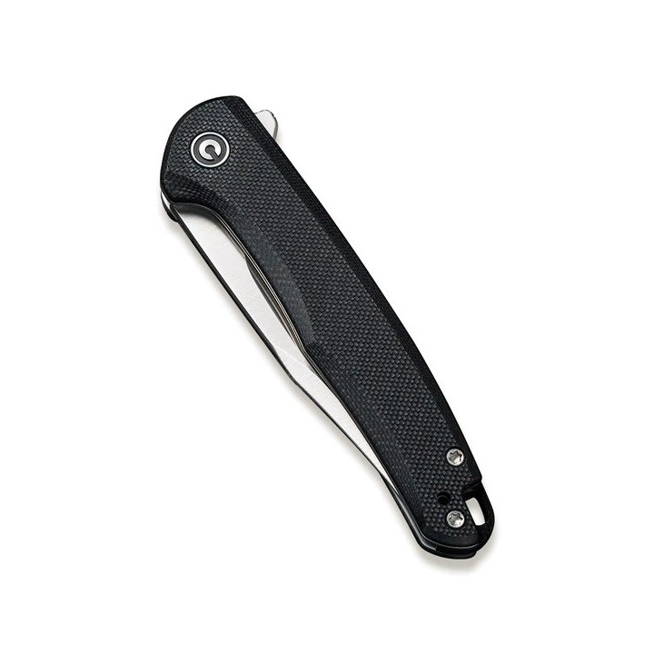 Couteau CIVIVI Mini Sandbar Black Lame Acier Nitro-V Manche G10 IKBS Linerlock Clip CIVC200111 - Livraison Gratuite