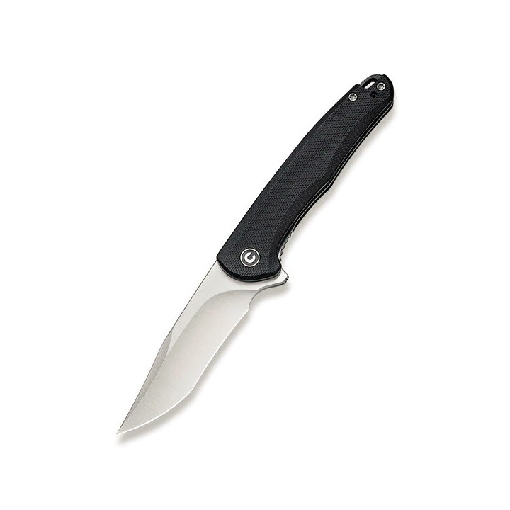 Couteau CIVIVI Mini Sandbar Black Lame Acier Nitro-V Manche G10 IKBS Linerlock Clip CIVC200111 - Livraison Gratuite