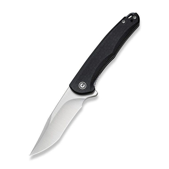 Couteau CIVIVI Mini Sandbar Black Lame Acier Nitro-V Manche G10 IKBS Linerlock Clip CIVC200111 - Livraison Gratuite