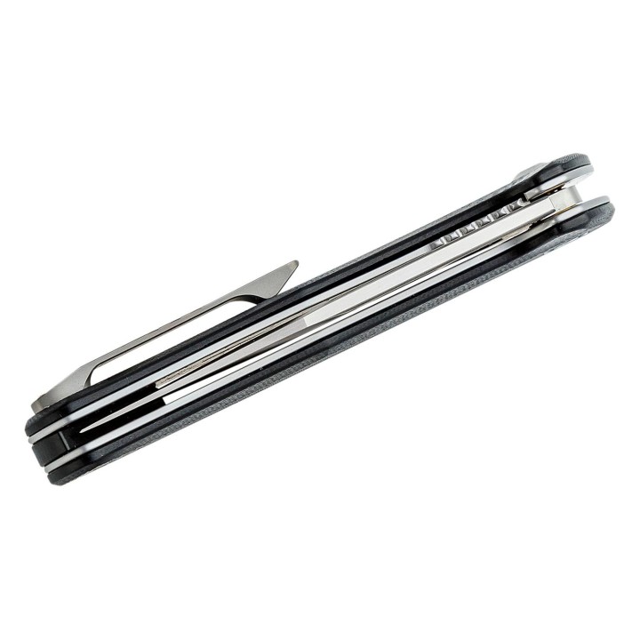 Couteau CIVIVI Mini Sandbar Black Lame Acier Nitro-V Manche G10 IKBS Linerlock Clip CIVC200111 - Livraison Gratuite