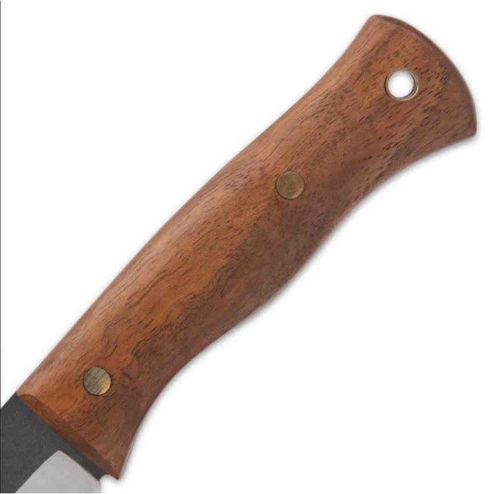 Couteau Bushmaster Bantam Bushcrafter Lame Acier Carbone 1095 Etui Cuir United Cutlery UC3483 - Livraison Gratuite